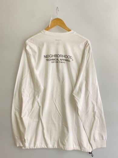 商品画像：長袖Tシャツ/L/コットン/ホワイト// 2