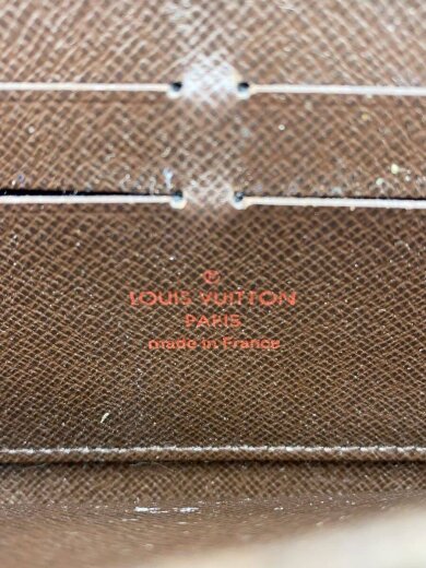 商品画像：2)ジッピー・ウォレット_ダミエ・エベヌ_BRW_ブラウン/PVC/BRW/総柄/レディース 3