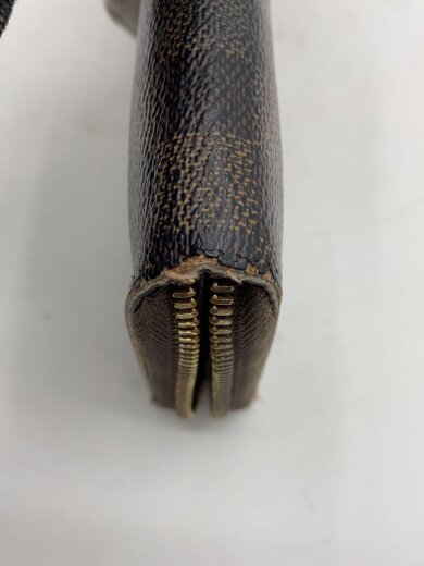 商品画像：2)ジッピー・ウォレット_ダミエ・エベヌ_BRW_ブラウン/PVC/BRW/総柄/レディース 7