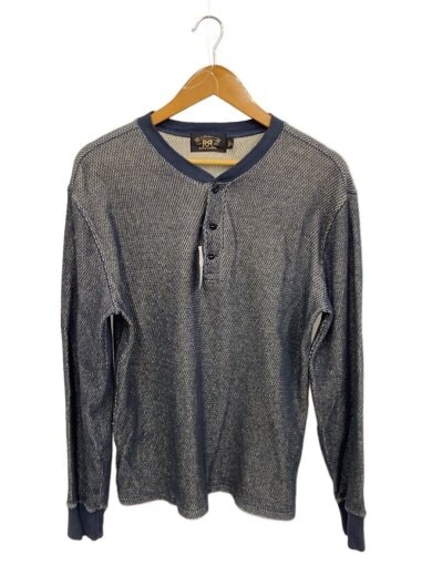 商品画像：ヘンリーネック/シャツ/M/コットン/NVY/無地/020011801 1