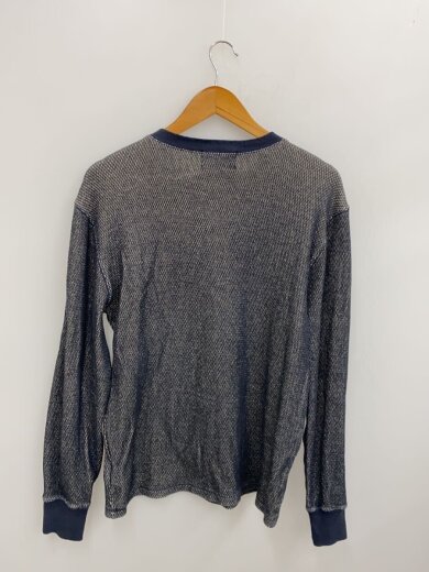 商品画像：ヘンリーネック/シャツ/M/コットン/NVY/無地/020011801 2