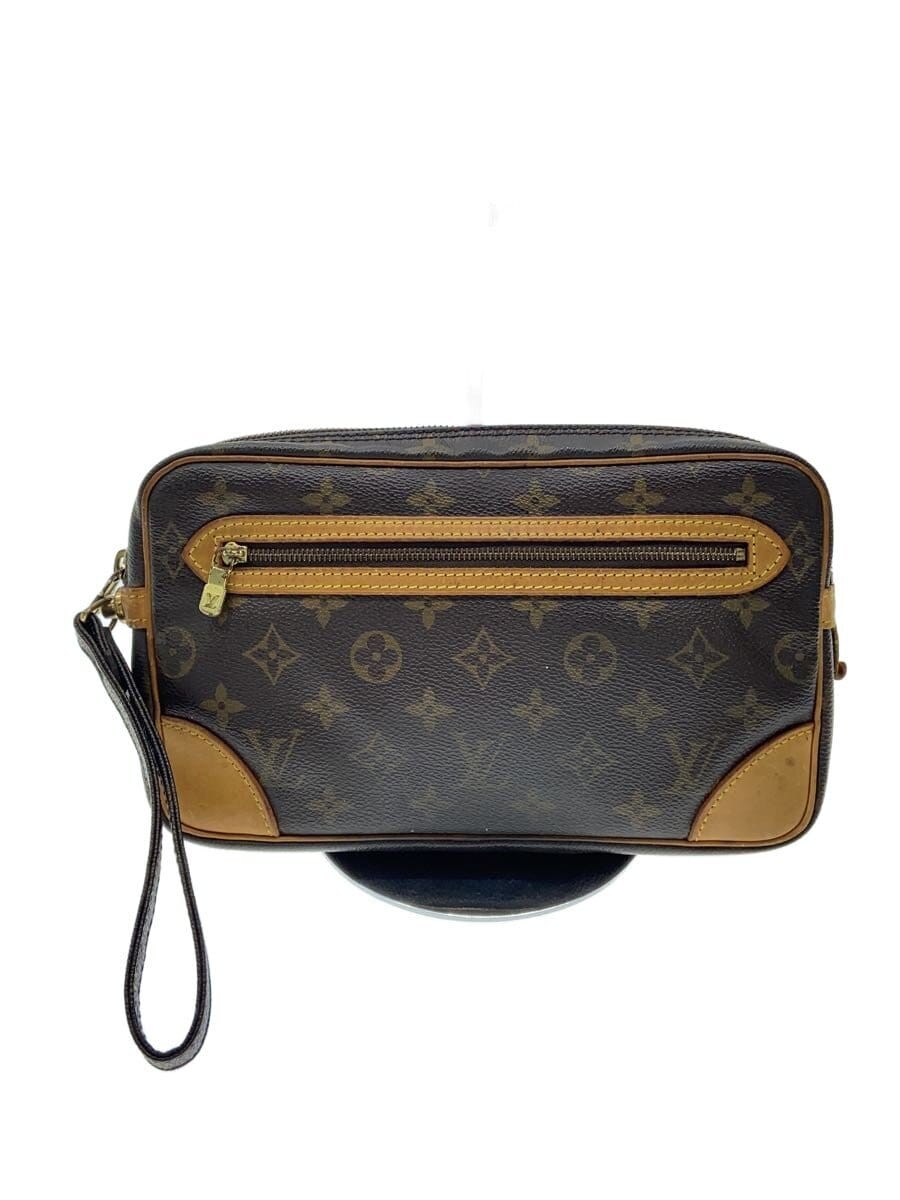 LOUIS VUITTON / マルリー・ドラゴンヌGM_モノグラム・キャンバス/PVC/BRW