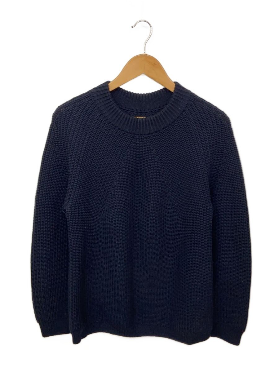 BATONER / ニット・セーター(厚手)/2/コットン/NVY/無地/bn-17fm-008