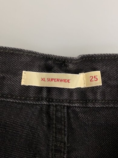 商品画像：ワイドパンツ/25/コットン/BLK/001T-0001 5