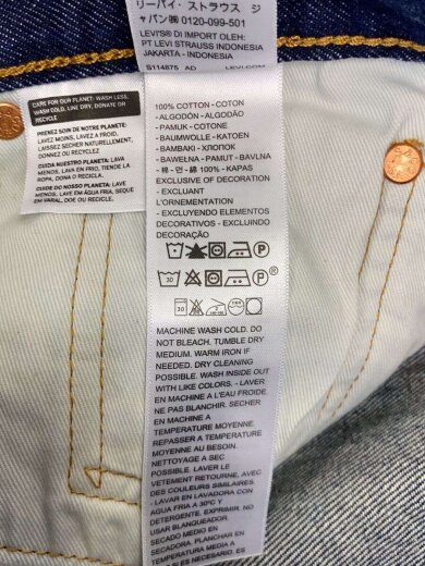 商品画像：ストレートパンツ/28/デニム/IDG/無地/0040K-0000 5