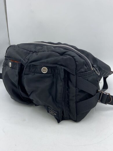 商品画像：ウエストバッグ/ナイロン/BLK/無地 2