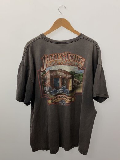 商品画像：Tシャツ/XXL/コットン/GRY/イーグル 2