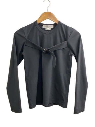 商品画像：長袖Tシャツ/XS/ポリエステル/BLK/無地/rt-t023 1