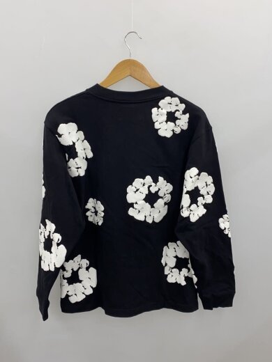 商品画像：長袖カットソー/M/コットン/BLK/無地 2