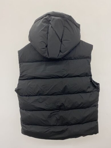 商品画像：ダウンベスト/XL/ポリエステル/BLK/無地 2