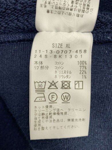 商品画像：24SS/BASE SWEAT CREW/--/コットン/NVY/無地// 4