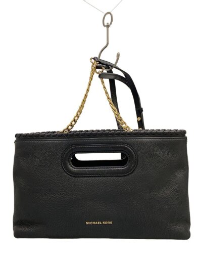 商品画像：ショルダーバッグ/レザー/BLK 1