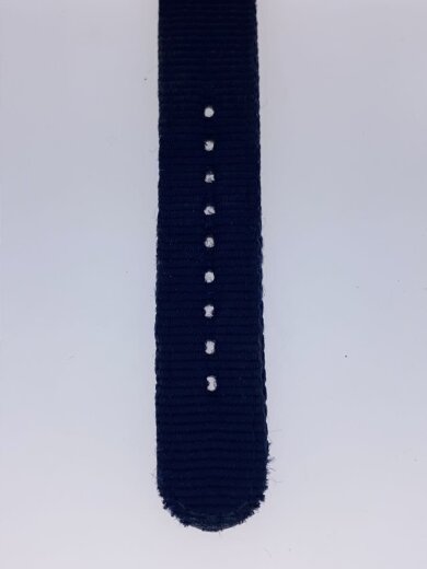 商品画像：クォーツ腕時計/アナログ/キャンバス/WHT/NVY/14240-564 5