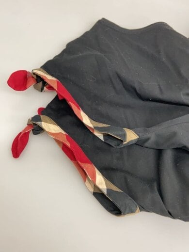 商品画像：半袖ワンピース/38/コットン/BLK/無地/55J95-178-09 5