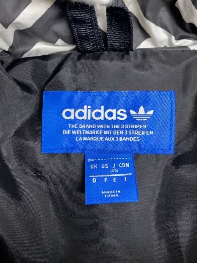 商品画像：ダウンジャケット/S/ポリエステル/WHT/総柄/br9321 3