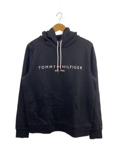 商品画像：パーカー/L/コットン/BLK/無地 1