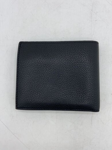 商品画像：2つ折り財布/レザー/BLK/メンズ 2