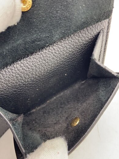 商品画像：2つ折り財布/レザー/BLK/メンズ 5