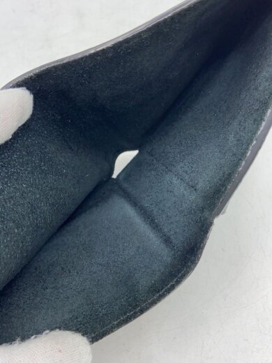 商品画像：2つ折り財布/レザー/BLK/メンズ 6
