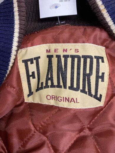 商品画像：FLANDRE/スタジャン/--/ウール/BRW/無地// 3
