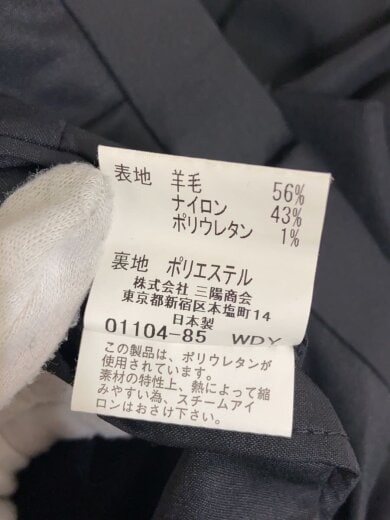 商品画像：スーツ/42/ウール/BLK/無地/BMD11-302-09 4