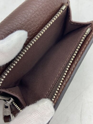 商品画像：3つ折り財布/PVC/BRW/メンズ/CM238 5