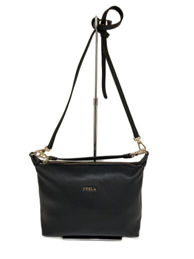 商品画像：ショルダーバッグ/レザー/BLK 1