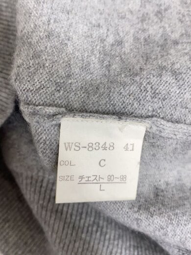 商品画像：ニット・セーター(薄手)/L/カシミア/GRY 4