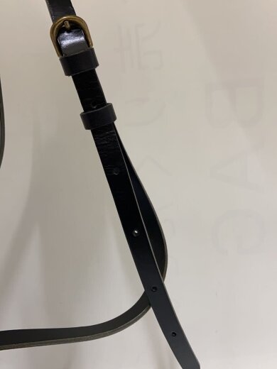 商品画像：ショルダーバッグ/レザー/BLK 8