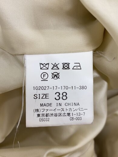 商品画像：コート/38/ウール/CRM/102027-17-170-11-380// 4
