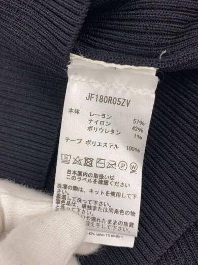 商品画像：長袖ワンピース/XS/レーヨン/BLK/JF180R05ZV// 4