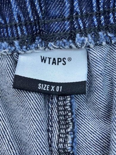 画像：WTAPS22AW/GIMMICK TROUSERS/1/コットン/ブルー/222WVDT-PTM024