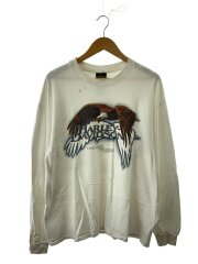 80S/長袖Tシャツ/XL/コットン/WHT