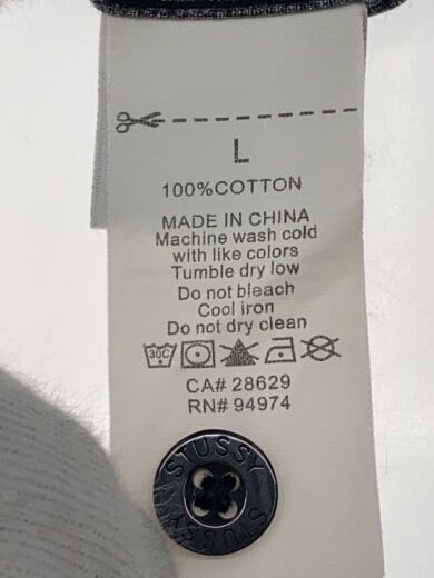 商品画像：半袖シャツ/L/コットン/BLK/総柄 4