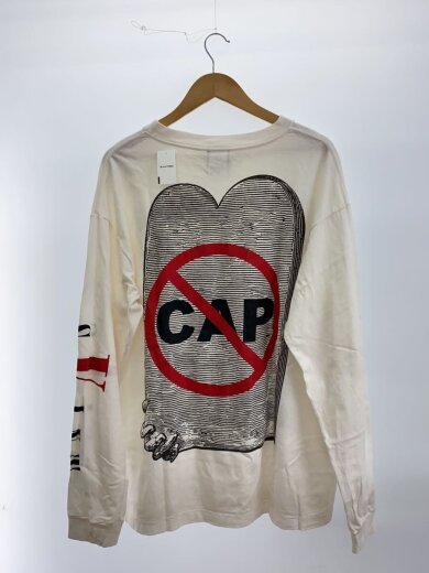 商品画像：LS TEE VLONE/長袖Tシャツ/XL/コットン/WHT/プリント/SM-S22-0000-069 2