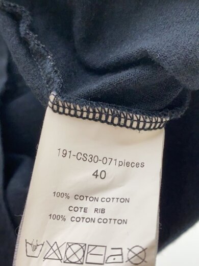 商品画像：MUNCHIES/Tシャツ/40/コットン/BLK/191-CS30-071// 4