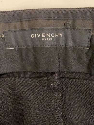 商品画像：レースアップ/ストレートパンツ/38/ウール/BLK/無地/9F 3556 35 4