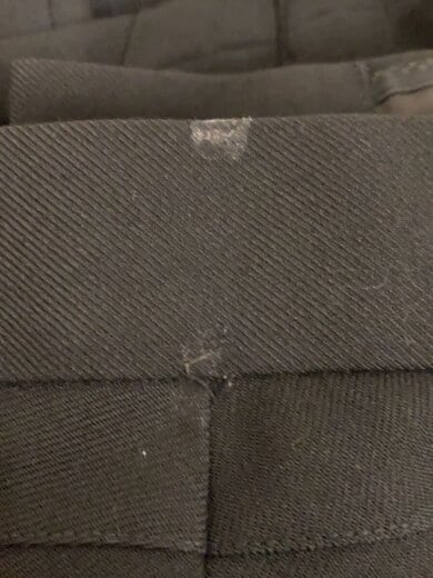 商品画像：レースアップ/ストレートパンツ/38/ウール/BLK/無地/9F 3556 35 9