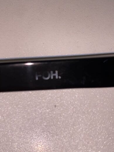 商品画像：サングラス/ウェリントン/プラスチック/BLK/BLK/メンズ 5