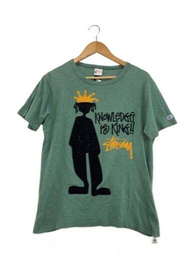 商品画像：×Champion/shadowman/Tシャツ/M/コットン/GRN// 1