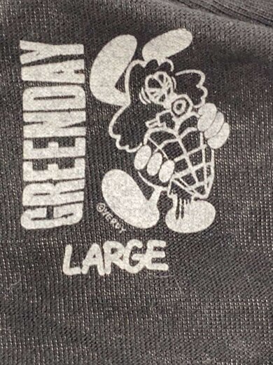 商品画像：GREEN DAY/Tシャツ/L/コットン/BLK 3
