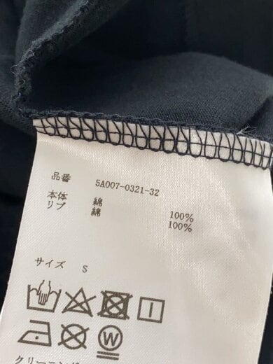 商品画像：Tシャツ/S/コットン/BLK/プリント/5A007-0321-32 4