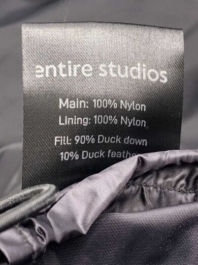 商品画像：UVR PUFFER PUPIL/ダウンジャケット/L/ナイロン/BLK/無地/ES2230 4