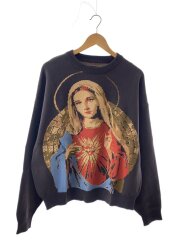 HEART KNIT CREW/L/コットン/GRY/NL-MR211