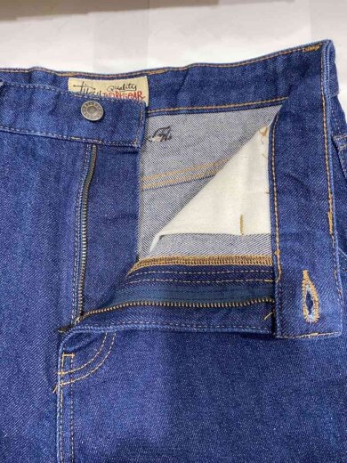 商品画像：Denim Double Knee/28/コットン/NVY/無地/116500 3
