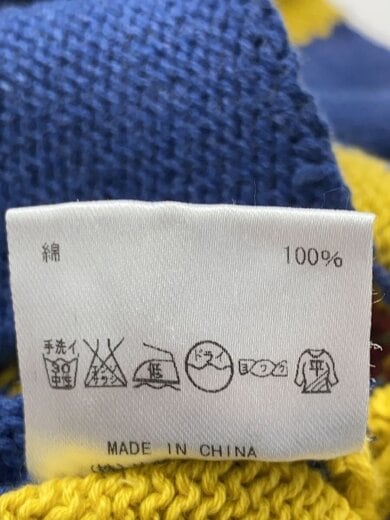 商品画像：カーディガン(厚手)/XS/コットン/BLU/総柄/511080110-1071 5