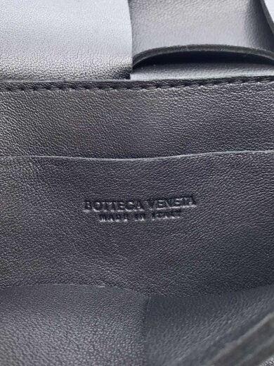 商品画像：カセットショルダーバッグ/レザー/BLK 5