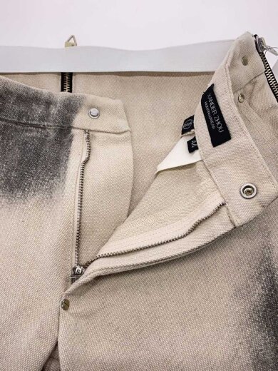 商品画像：Low rise Washed Straight-Cut Trousers/44/コットン/GRY 3
