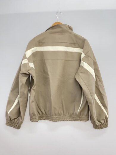 商品画像：FAUX LEATHER LAMBO TRACK JACKET/M/ポリエステル/BEG/BR25AW-0008 2