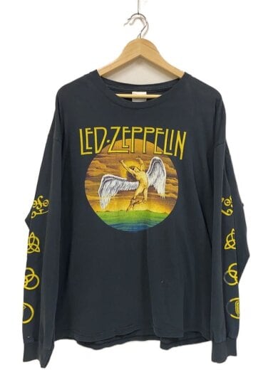 商品画像：00s/LED ZEPPELIN/長袖Tシャツ/XL/コットン/BLK/プリント 1